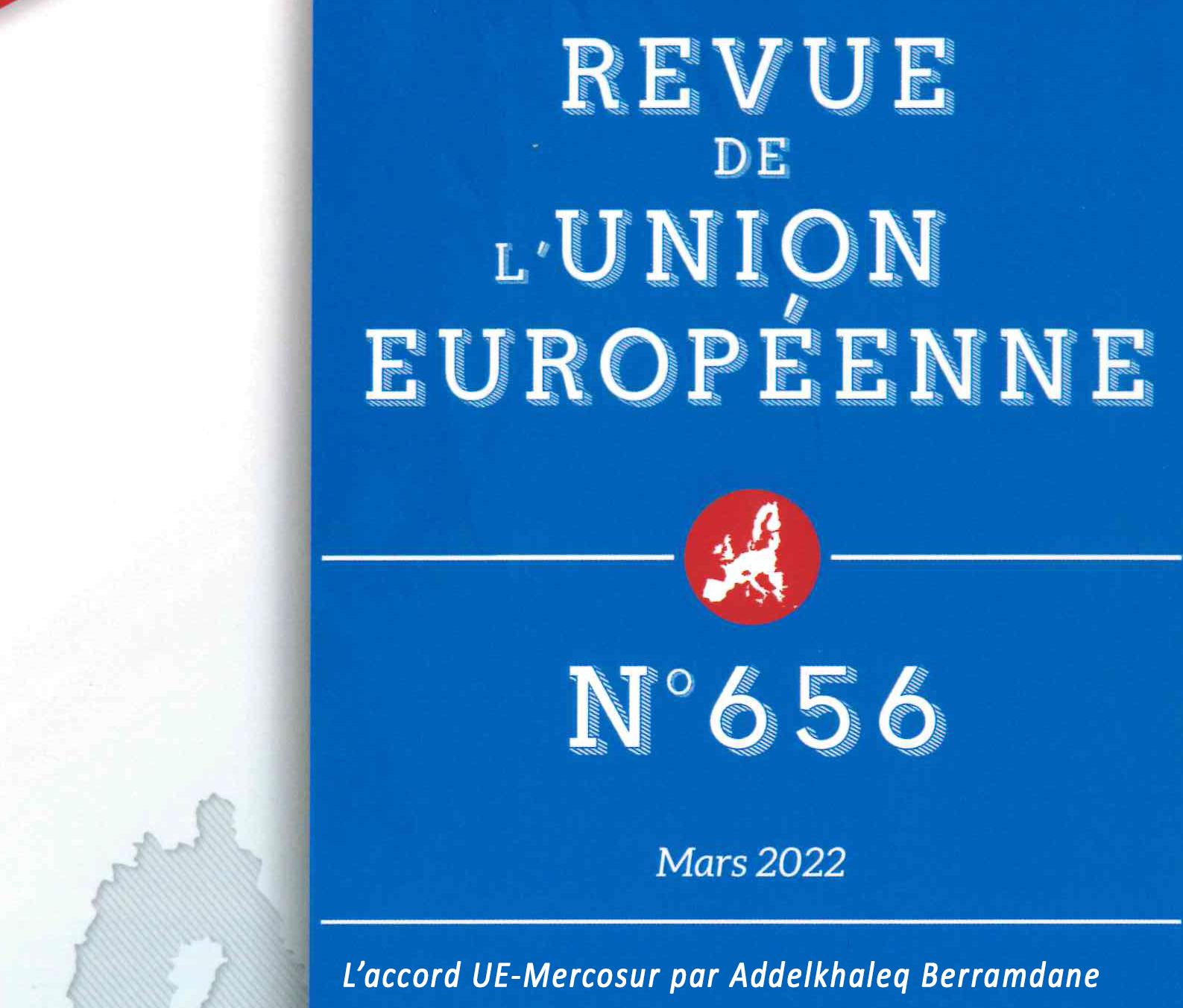 Revue de l’Union européenne n°656 mars 2022