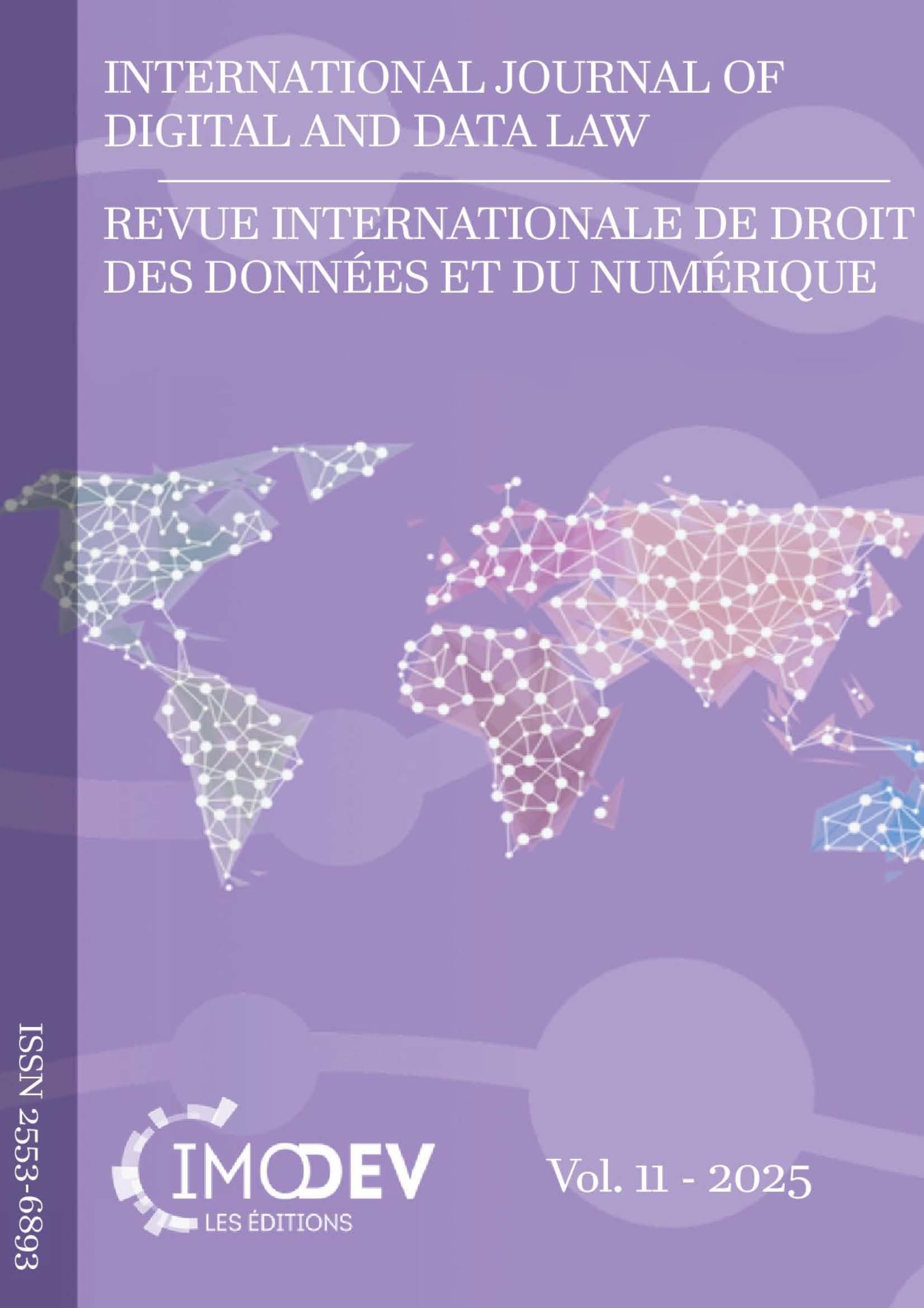 Revue internationale de droit des données et du numérique 